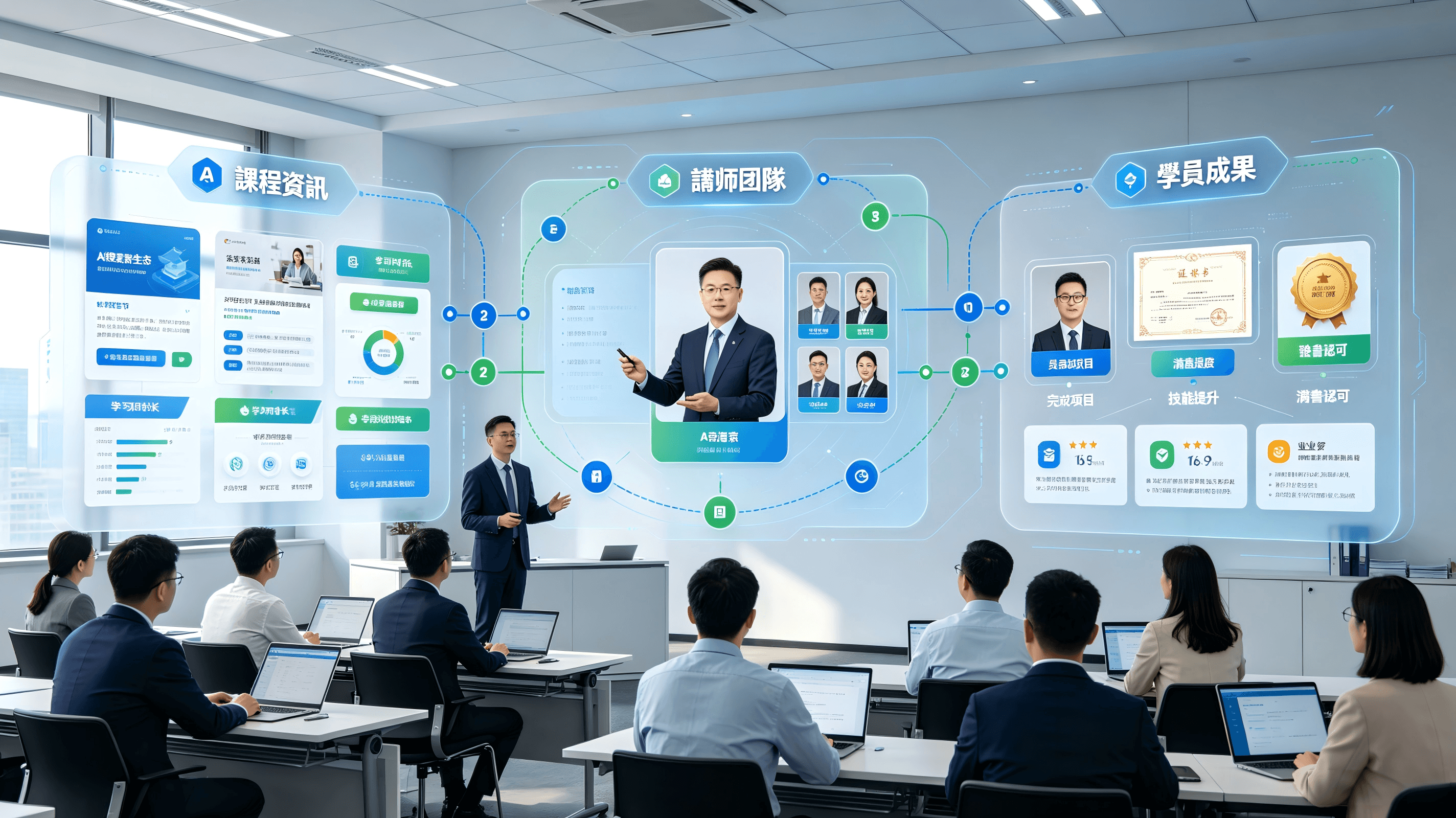 專業培訓GEO:讓品牌在AI搜尋中成為企業和學員的技能提升首選